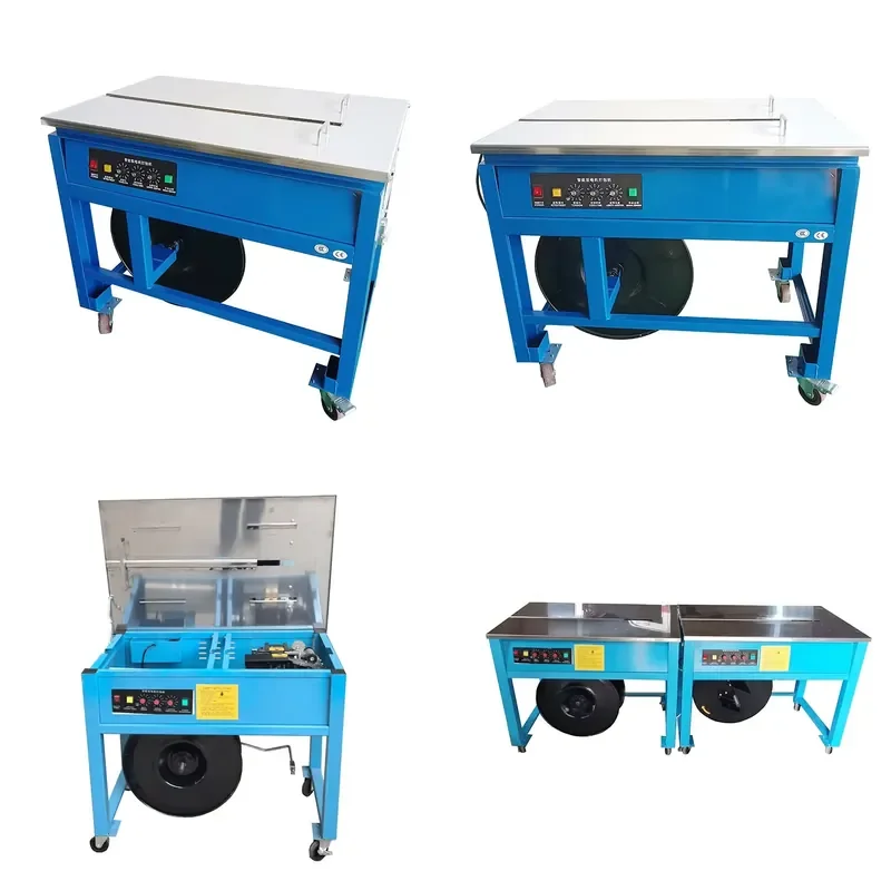 for Wooden box semi-automatic heavy duty strapping machine