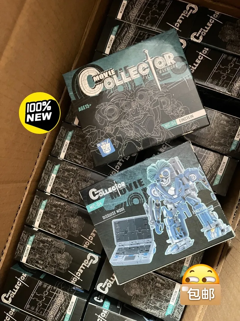 Nowe Zabawki Transformujące Dr. Wu Extreme Warfare MC04 MC-04 MC-04B MC-04P Laptop Robot Figurka zabawka dostępna od ręki