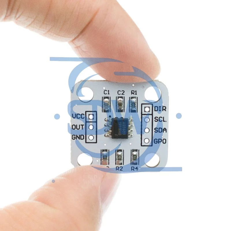 1-10pcs AS5600 magnetic encoder magnetic induction angle measurement sensor module 12bit high precision