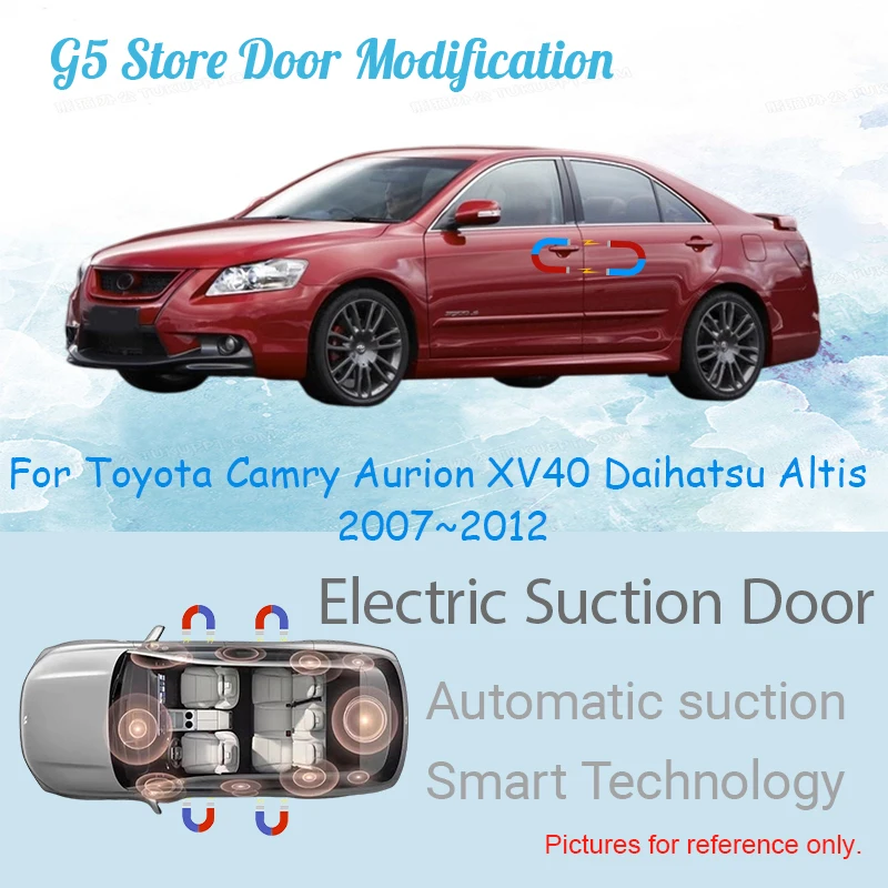 

For Toyota Camry Aurion XV40 Daihatsu Altis 2007-2011 Car Electric Suction Door Power-assisted Closing Door Soft-close Function