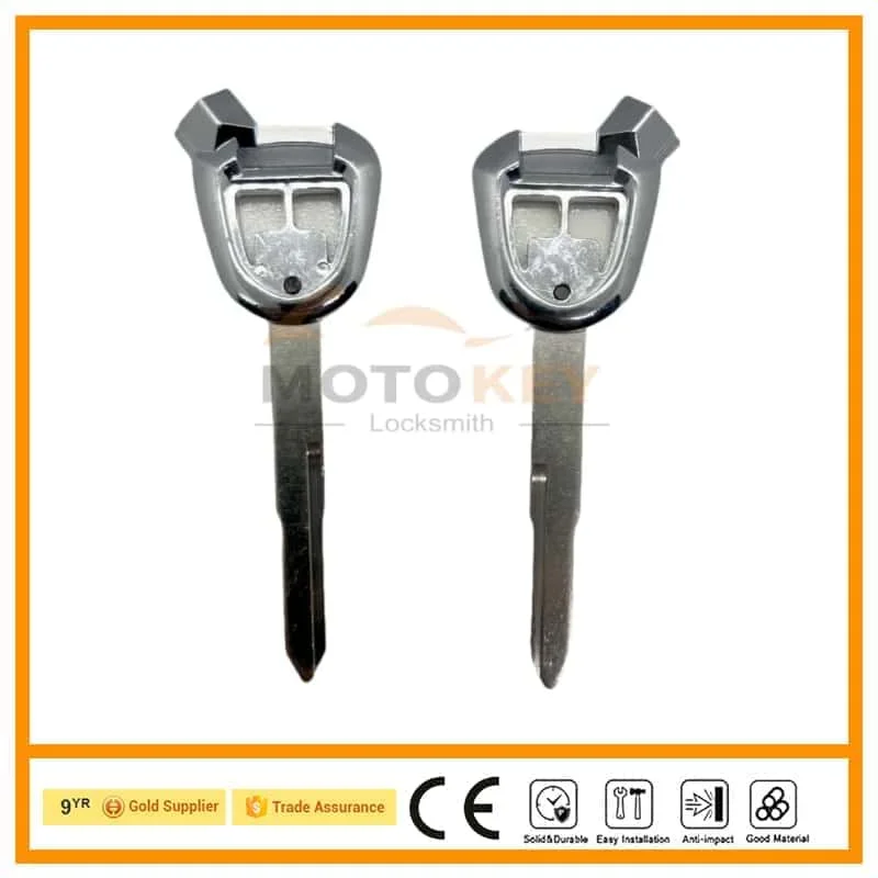 for Honda PCX125 WH110 SCR100 150 LEAD125 Motorcycle Key AirBlade125 Key Blank | Zinc Alloy Anti-Theft Magnet Spare Key