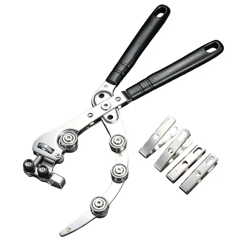 AB41-Gardening Tool Fruit Tree Ring Cutter Double Pulley Bark Peeler Girdling Pliers Pruning Shears For Citrus Jujube