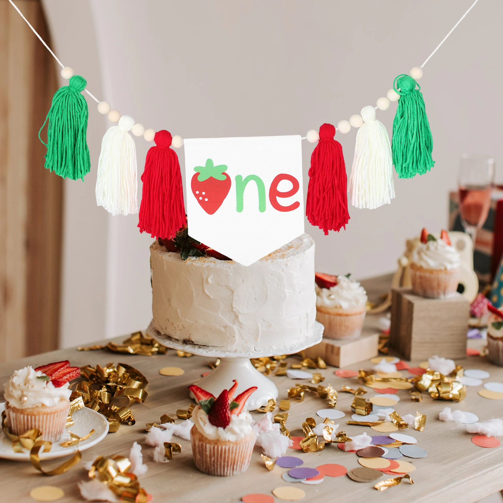 

Party Decoration Pull Flags Cloth Happy Birthday Banner Decorate Ornamentss