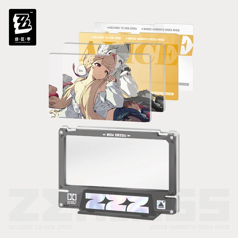 Original Ukinami Yuzuha Alice Thymefield Zenless Zone zéro acrylique insérer Photo ensemble ornements poupée accessoires Anime jeu jouet Ki