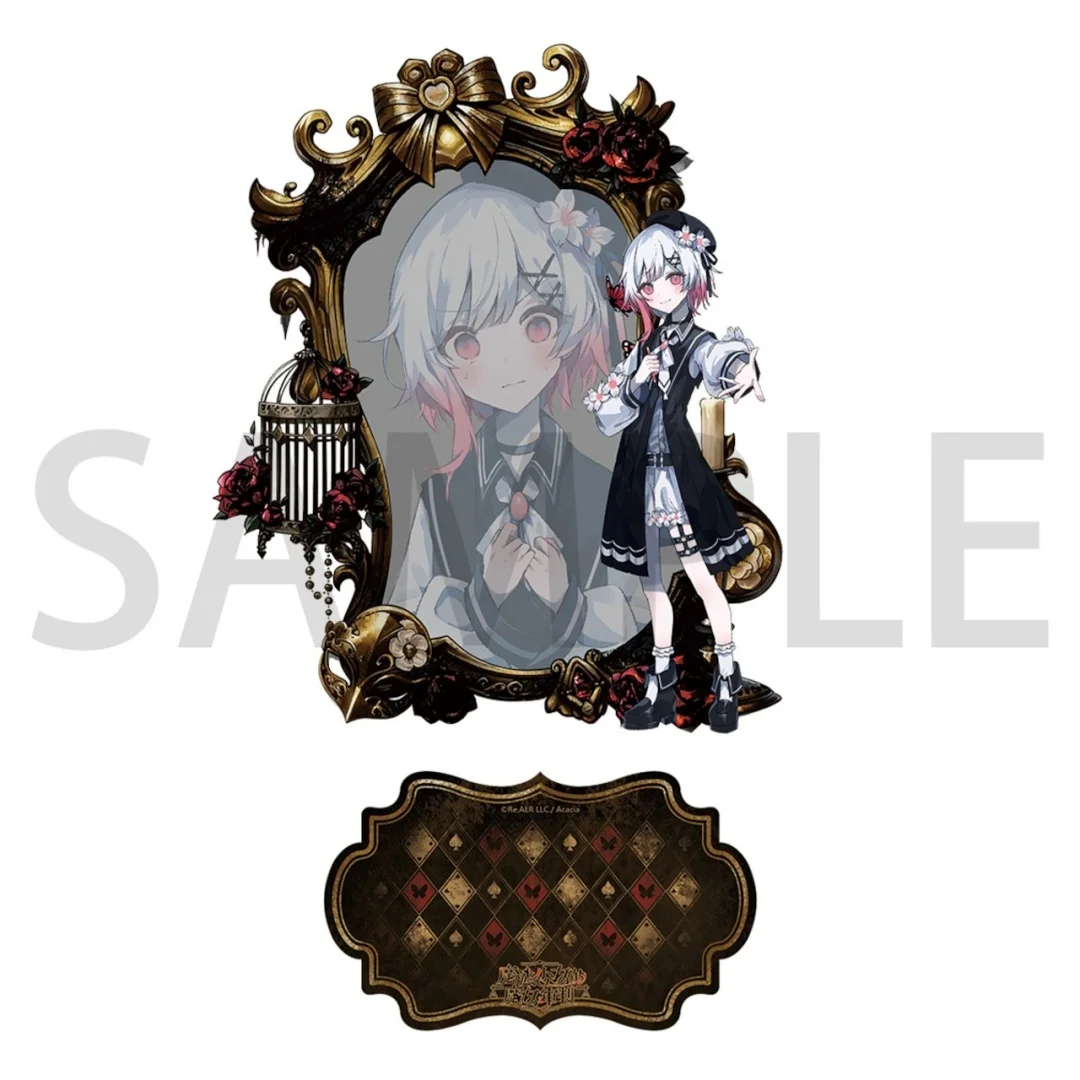 Magical Girl's Witch Trial ManoSaba Acrylic Stand 15cm Keychain Anime Alice Clara Cosplay Desk Decor Display Ornament Gift
