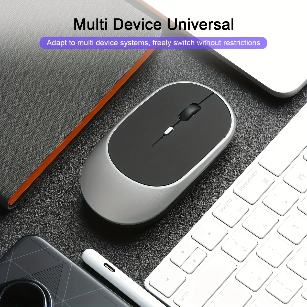 Bluetooth 互換ワイヤレスマウス充電式マウスゲーマーデュアルモード 2.4 グラム USB マウスラップトップ iPad タブレット PC Macbook マウス