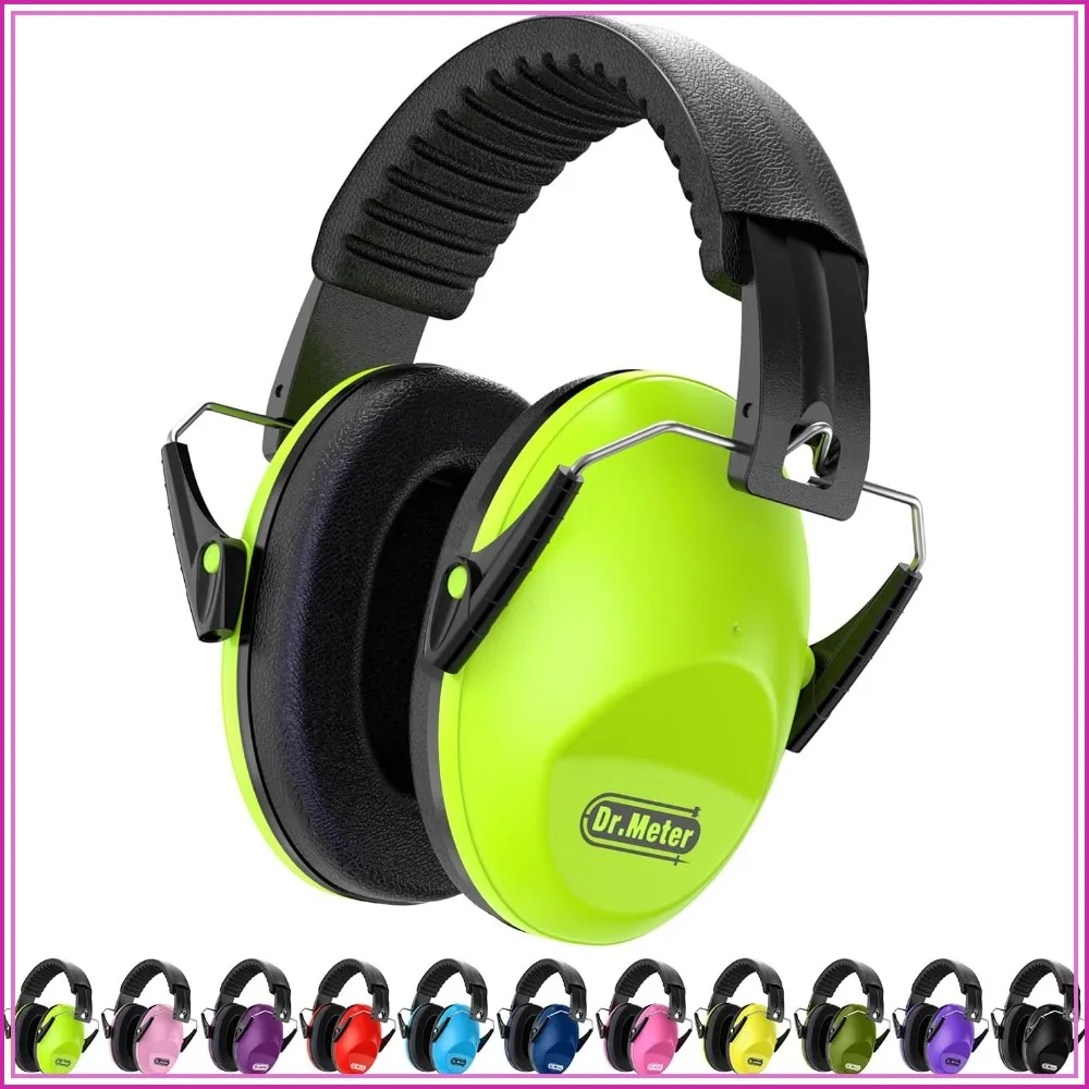

27.4 SNR Noise Cancelling Earmuffs for Adults, Adjustable Hearing Protection for Monster Jam, Concerts, Fireworks