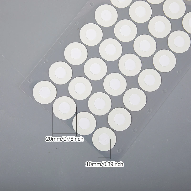 32Pcs/sheet Synthetic Sterile Mesh Filter Paper Stickers 20mm Hydrophobic Breathable Membrane for Mushroom Cultivation Wide Mout