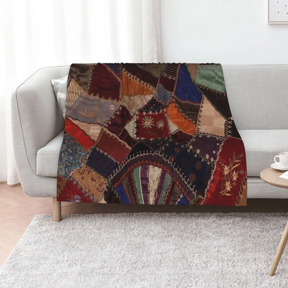 

Vintage Bohemian Quilt Throw Blanket Luxury Throw Decorative Beds Summer Beddings Quilt Blankets