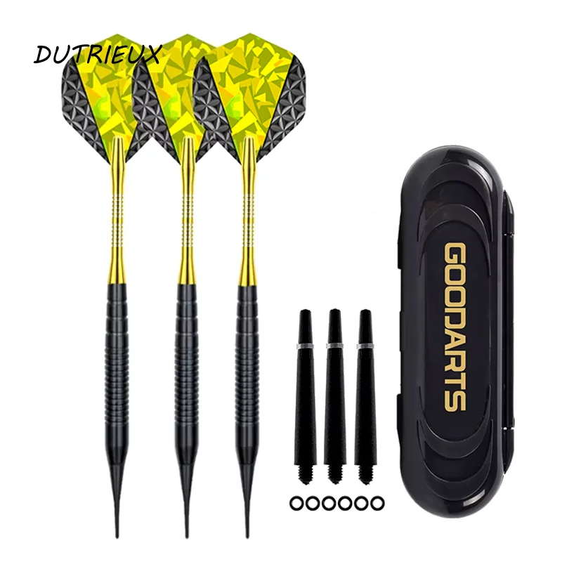 

18g Soft Tipped Darts Professional Indoor Plastic Tip Darts Set for Electronic Dartboard Games 3PCS