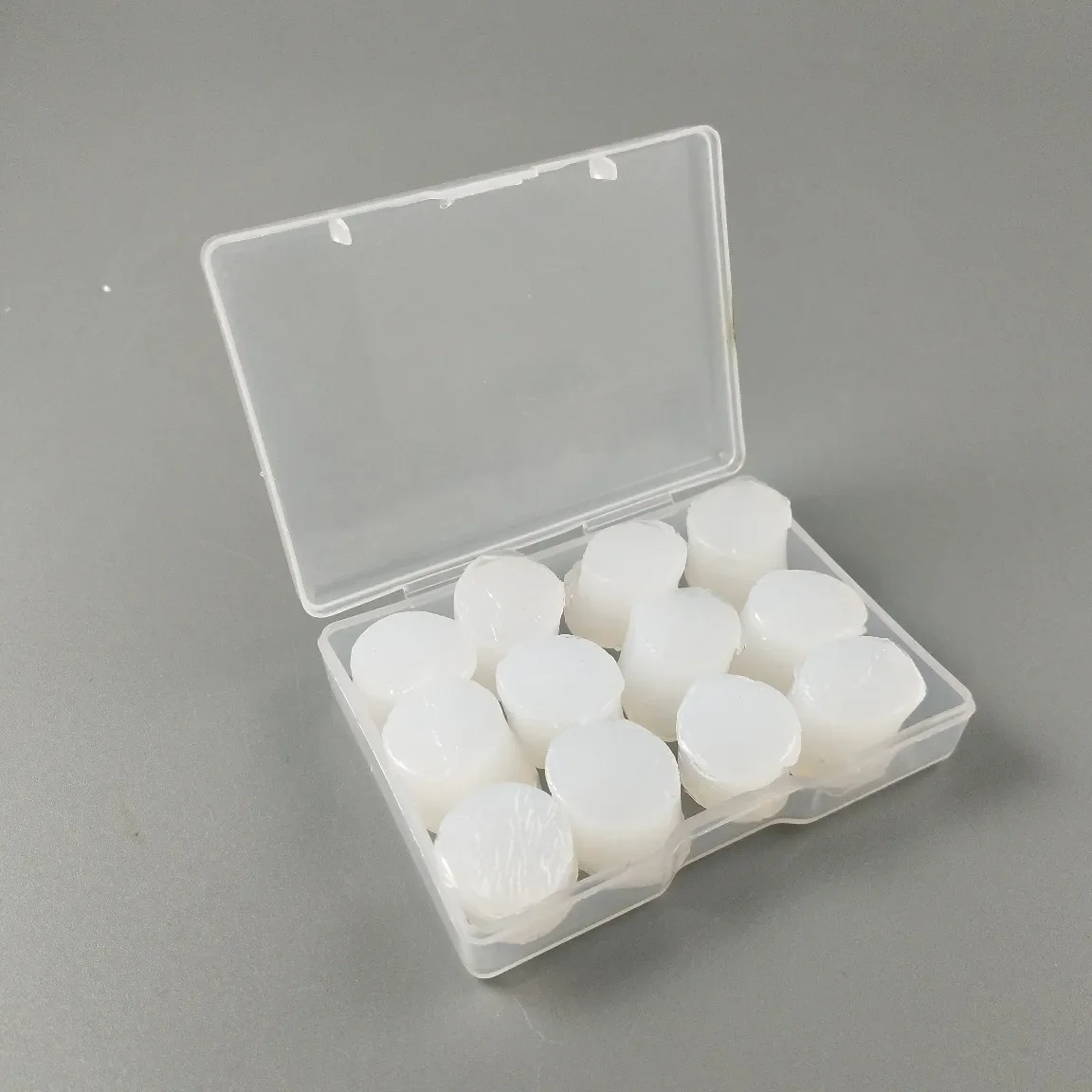 12Pcs/pack Soft Silicone Ear Plugs for Sleeping Swimming Working Earplugs Mud BPA-free Noise Reduction Ear Protection Earplug