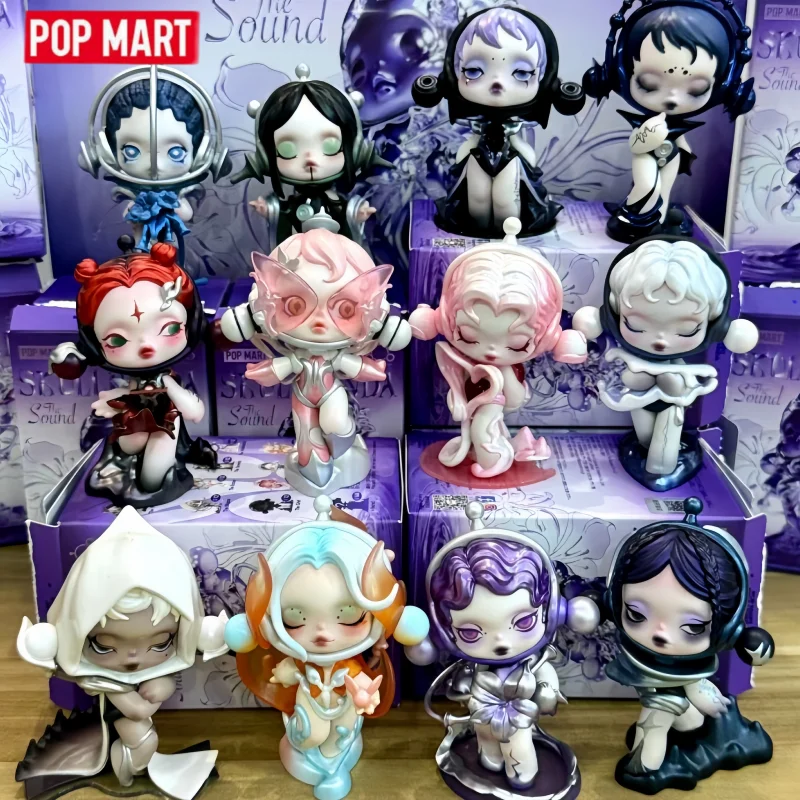 Hot POP MART Skullpanda The Sound Series Blind Box Mystery Box Guess Bag Toys Doll Cute Anime Figure Desktop Ornaments Girl Gift