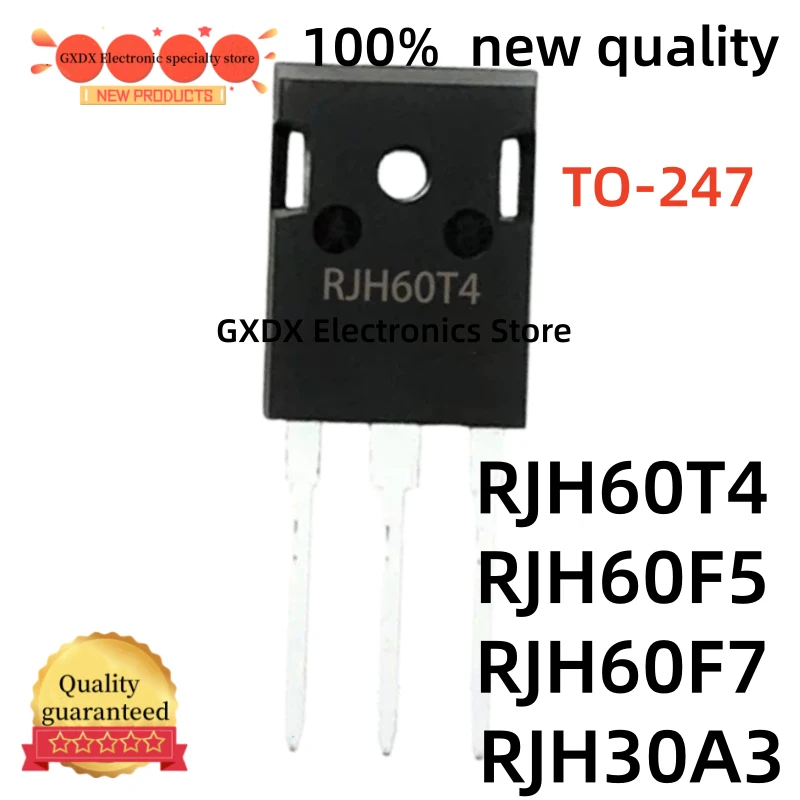 5-10-20 piezas nuevos transistores de efecto de campo MOS RJH60T4 RJH60T4DPQ RJH60F5 RJH60F5DPQ RJH60F7 RJH60F7DPQ RJH30A3 TO-247