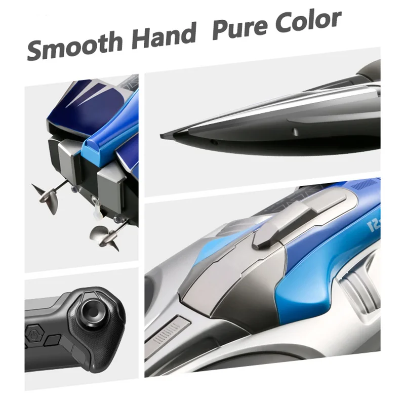 30KM/H RC High Speed Racing Boat Speedboat Remote Control Ship Water Game Kids Toys Children Birthday Boys Gift Rc Boat