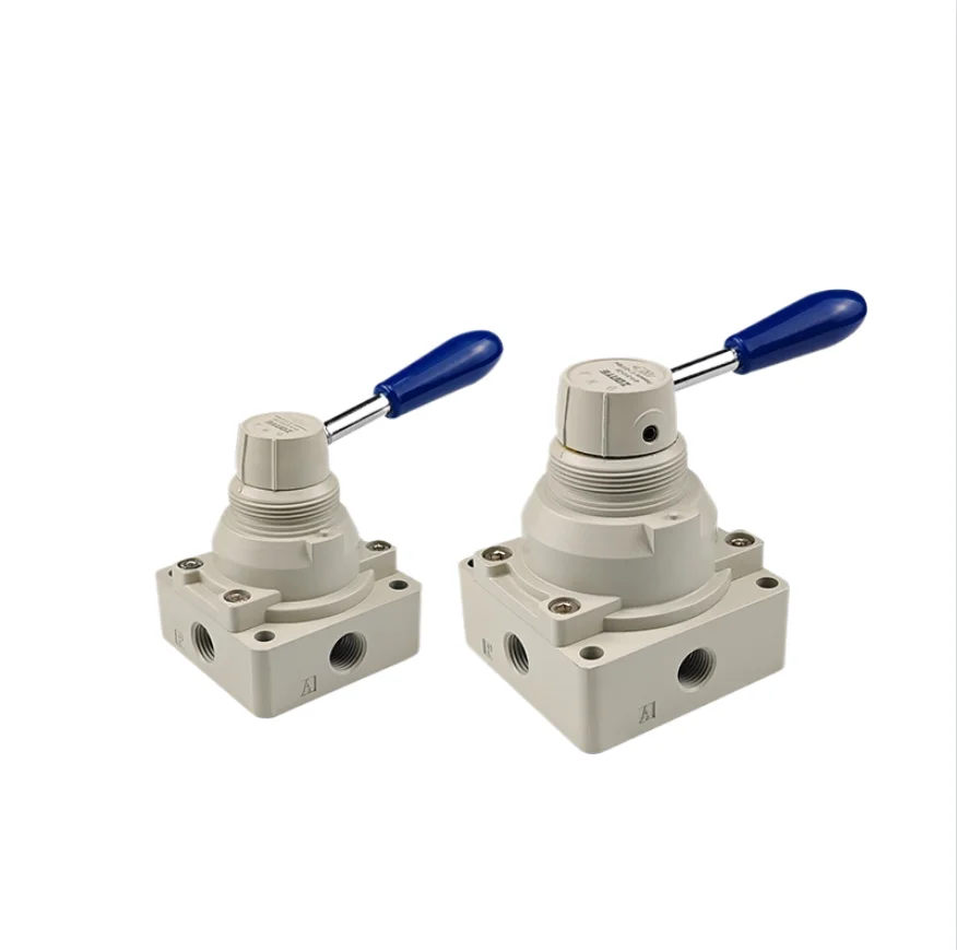 

Pneumatic hand rotary valve 4HV210-08 cylinder control reversing switch 230 Manual valve 4HV310-10 hand lever valve