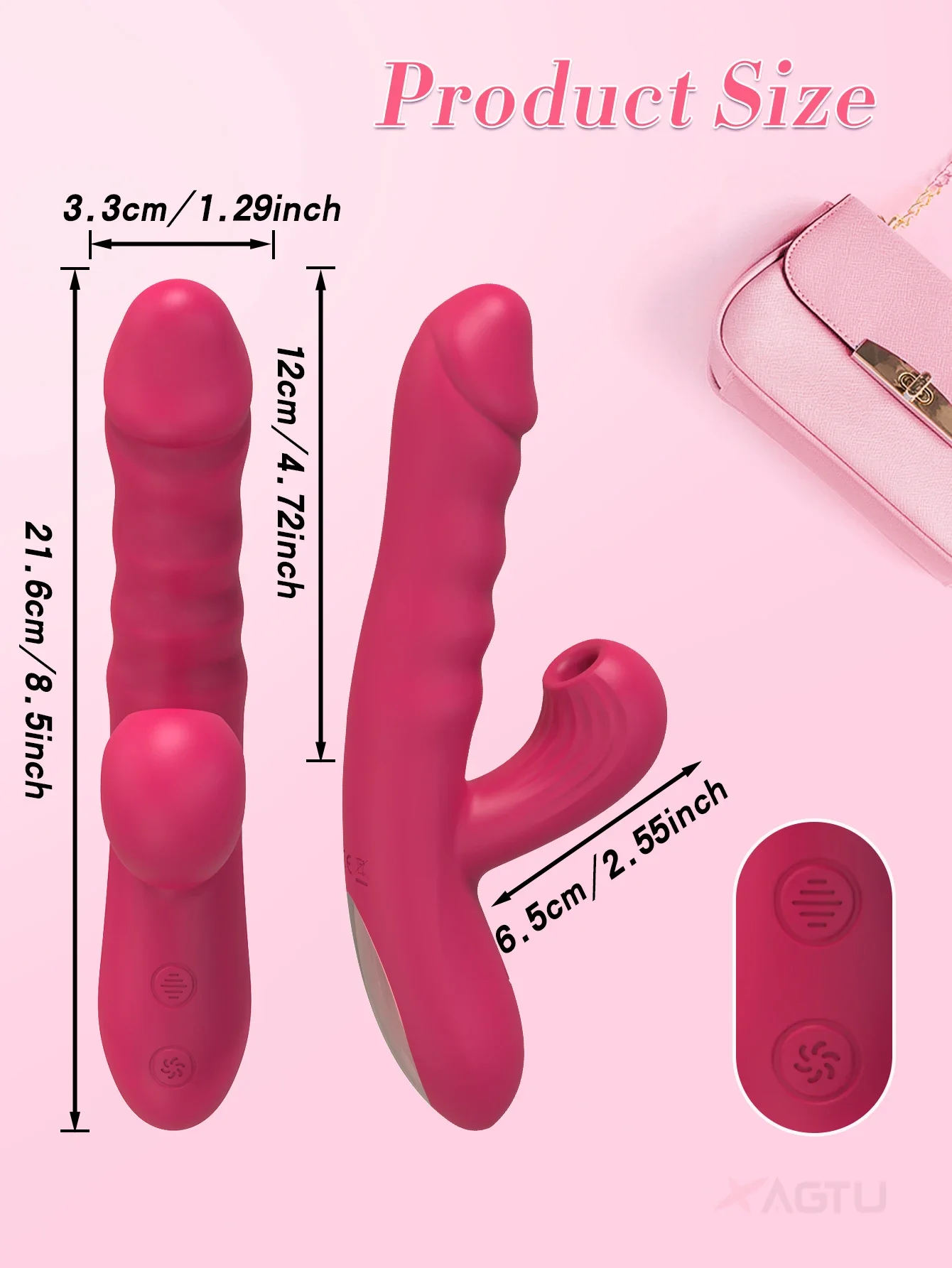 Powerful Thrusting Sucking Dildo Vibrator for Women Sucker Clitoris Vacuum Stimulator Sex Toys Dildos Vibrators Sextoy for Adult