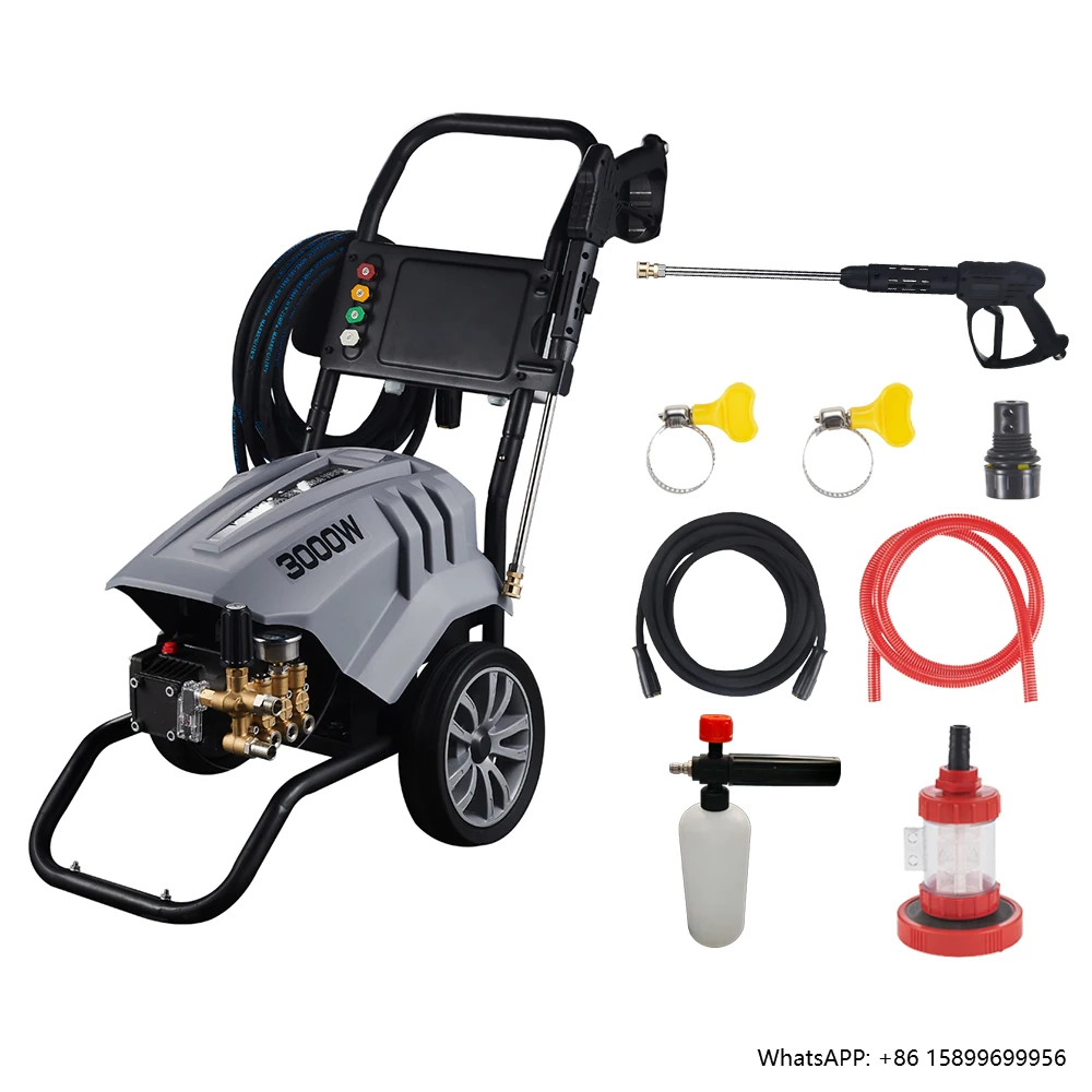

3000W Good Price Portable Equipment Electric Cleaner Kit with Water Pump Vehicle Wash Machine High Pressure Car Washer