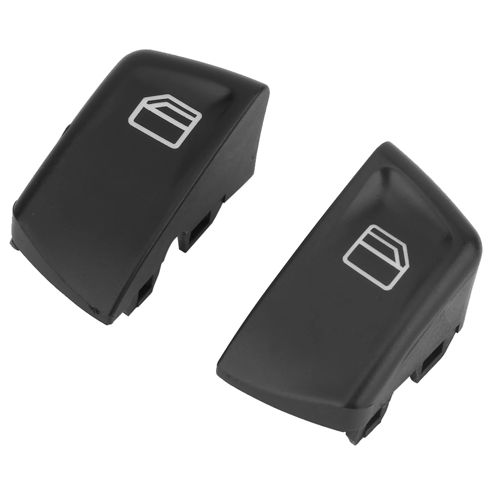 2pcs Car Window Switch Button Covers for Mercedes Vito Viano W639 Sprinter II 906 2003‑2013 807624374022 Switch Button Cover