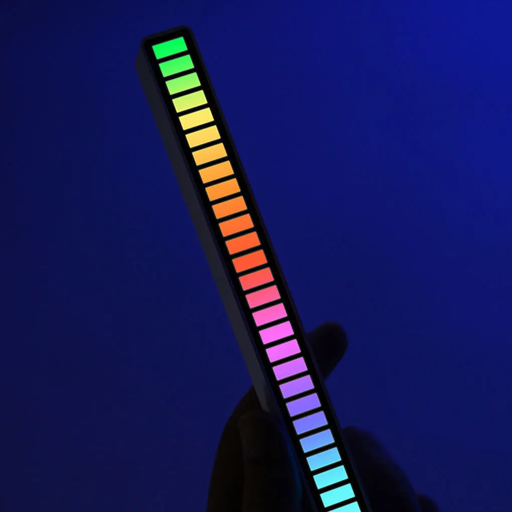 Colorful Music Atmosphere Light With LED Pickup Feature Illuminating Exclusive Space And Making