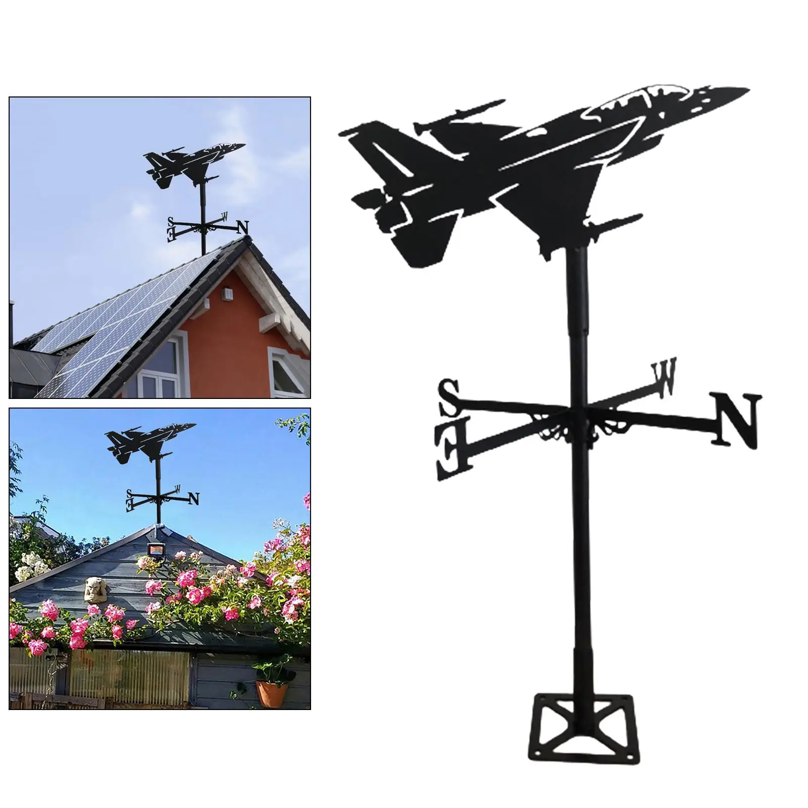 

Weathervane Garden Stake Weather Vane Wind Direction Indicator Tool Garden Yard Stake Ornament