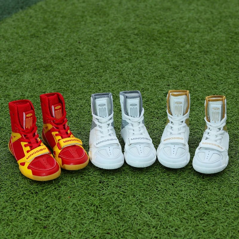 

Профессиональные борцовские кроссовки 2026 для мужчин и женщин, дышащие, сетчатые, для тренировок в зале, парные, высококачественные боксерские ботинки, брендовые, для единоборств