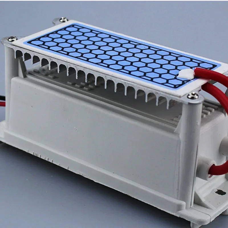 10 جرام آلة تطهير الأوزون المنزلية الهواء الفورمالديهايد التعقيم إزالة الروائح الكريهة رائحة مولد أوزون الملحقات