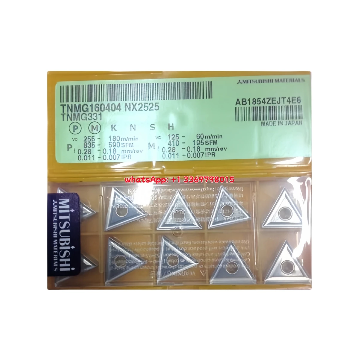 

100% Original DCMT11T3 04 TCMT0902 04 TCMT1102 04 TNMG1604 04 TPGH0902 04 -SH L-FS AP25N Turning Insert10PCS