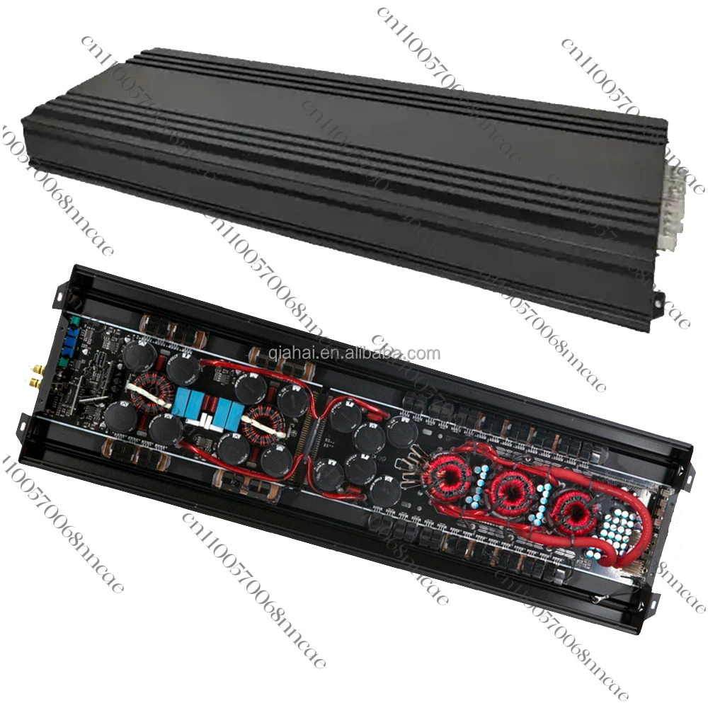 3500W 1 Ohm Class D Mono Automotive Amplifier with Built-in DSP, SNR up to 75dB