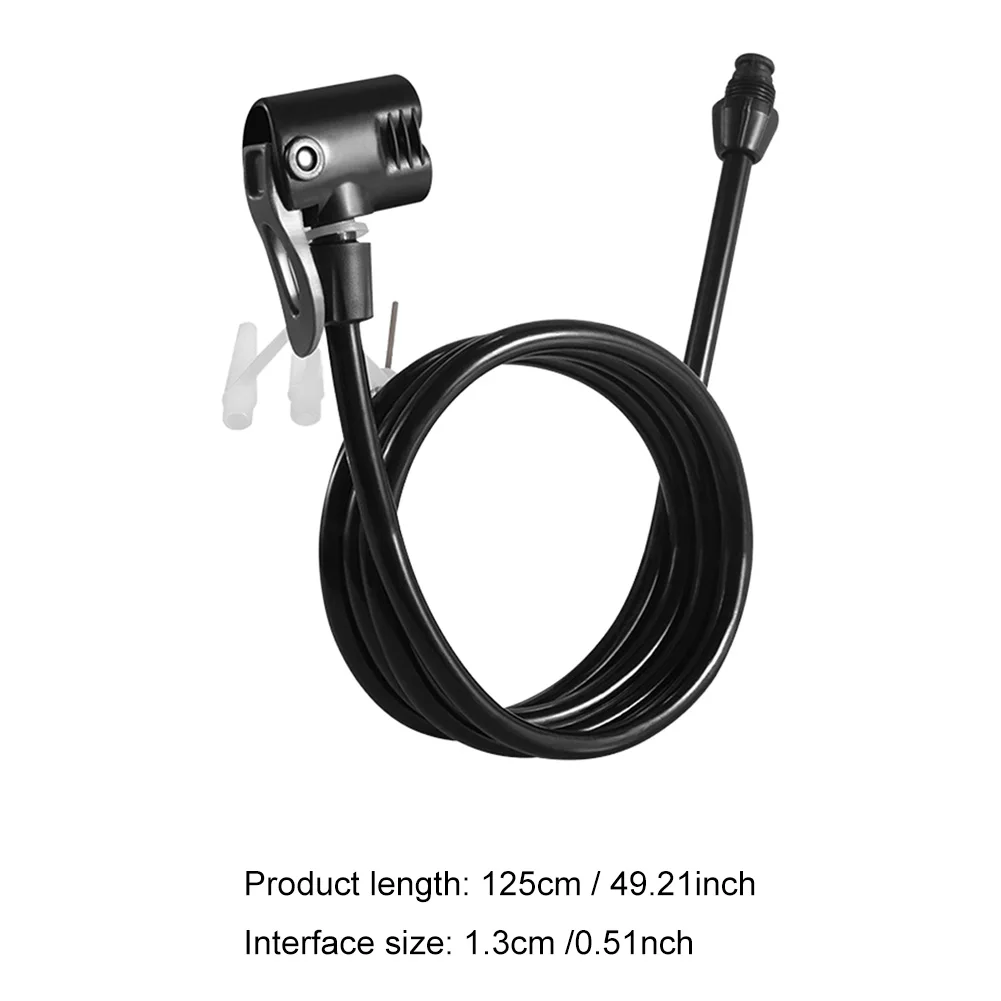 125 سنتيمتر 10 قطعة دراجة مضخة هواء تمديد أنبوب مقاومة للحرارة دراجة نافخة أنبوب دراجة خرطوم المضخة ل الولايات المتحدة/المملكة المتحدة/الصمامات الفرنسية #6