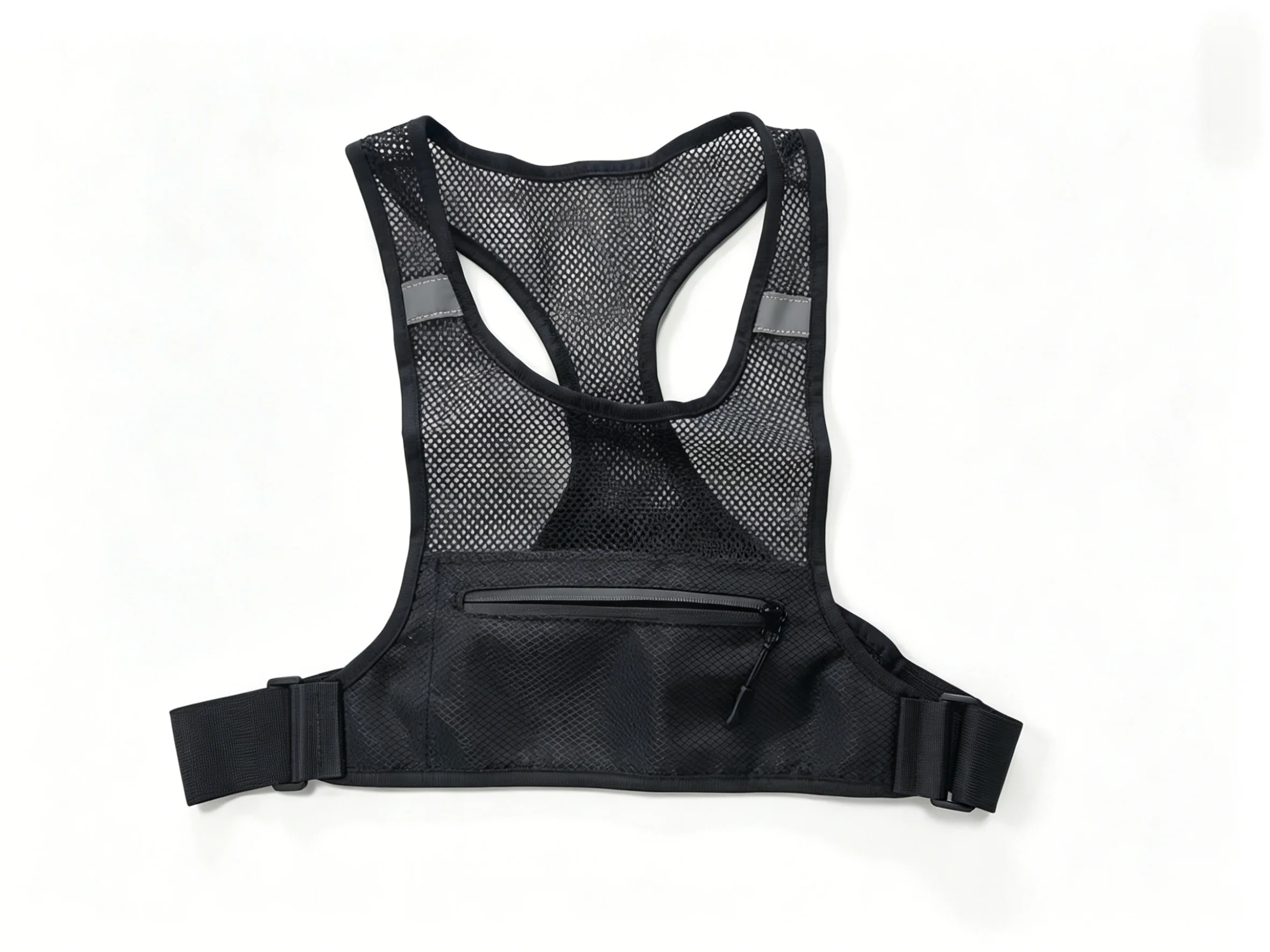 Reflektierende, federungsfreie Lauf-Brusttasche, atmungsaktiver, leichter 6,7-Zoll-Handyhalter für Marathon, Radfahren, Wandern – Detail 7
