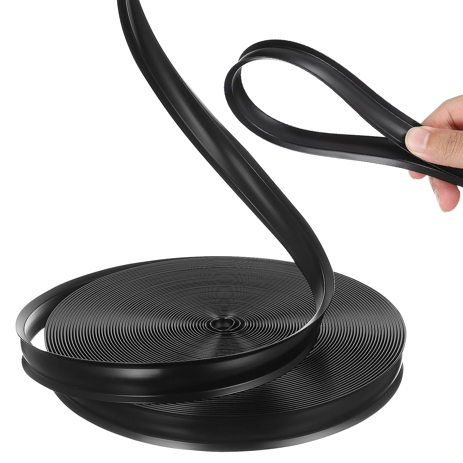 

1 Roll Rv Trim Molding Pvc Waterproof Weather Resistant Edge Seal Strip For Trailer Camper Exterior Self Adhesive Screw Cover