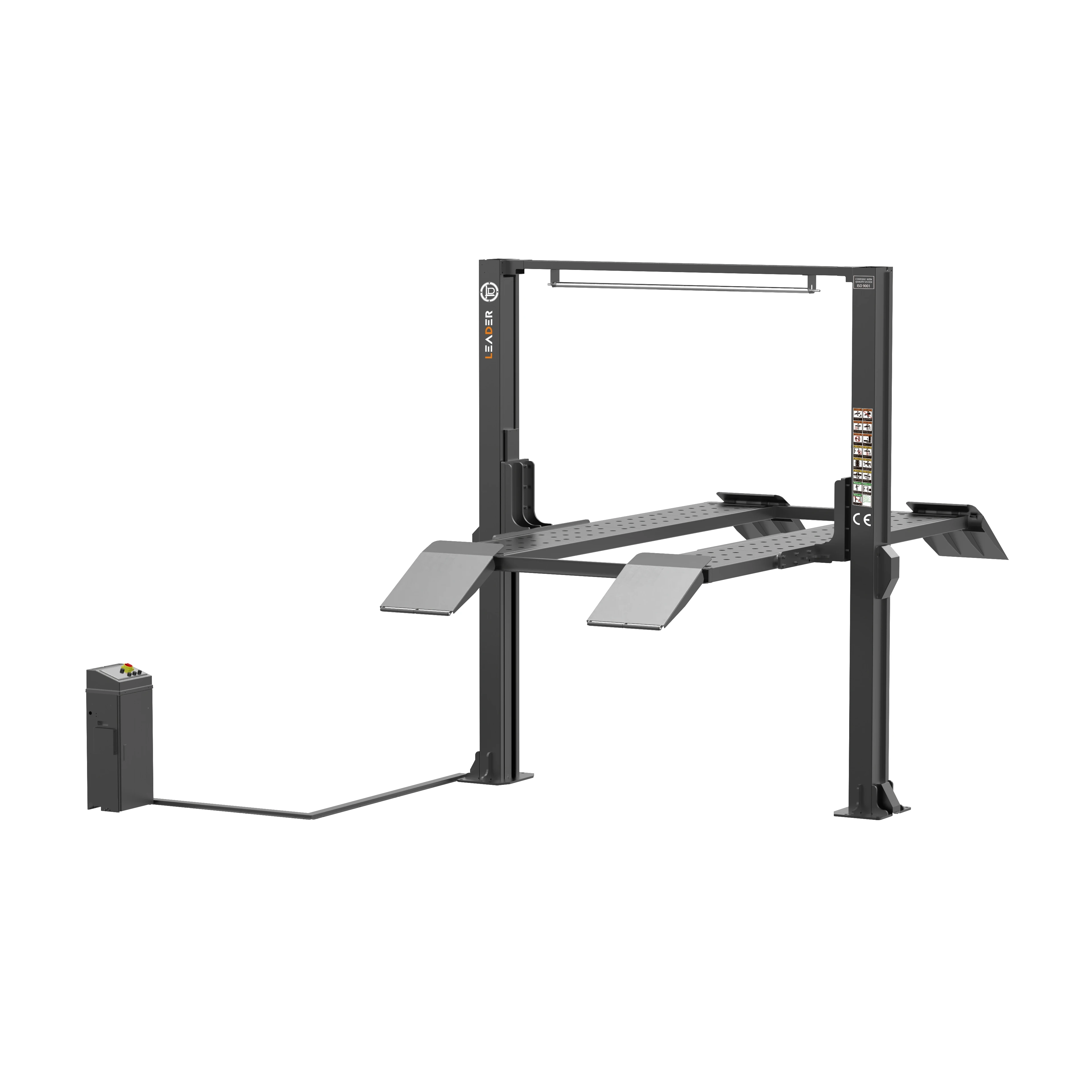3 Ton Two Post Hydraulic Car Lift with Wash and Lift Functionality