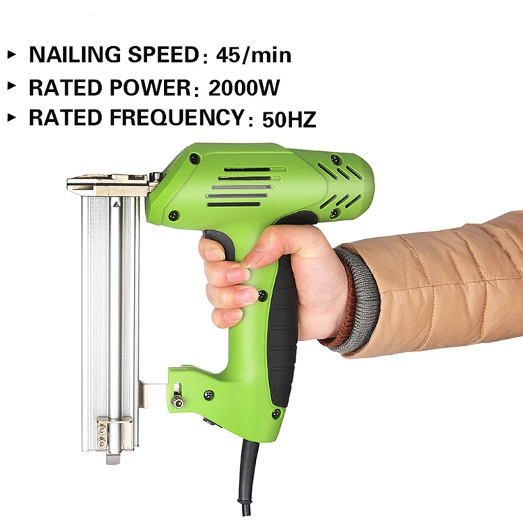 3800W Electric Nail Gun Professional Wire Groove Nailer Multi-function Electric Steel Nail Gun St15 St18 Metal Nail Gun view 6