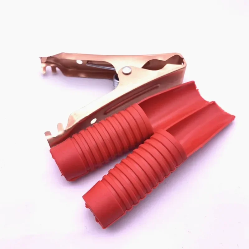 Alligator Clips Hot Car Battery Clamps Crocodile Clip 100A Red Black Electrical Connection Battery Terminals Power Wire Test