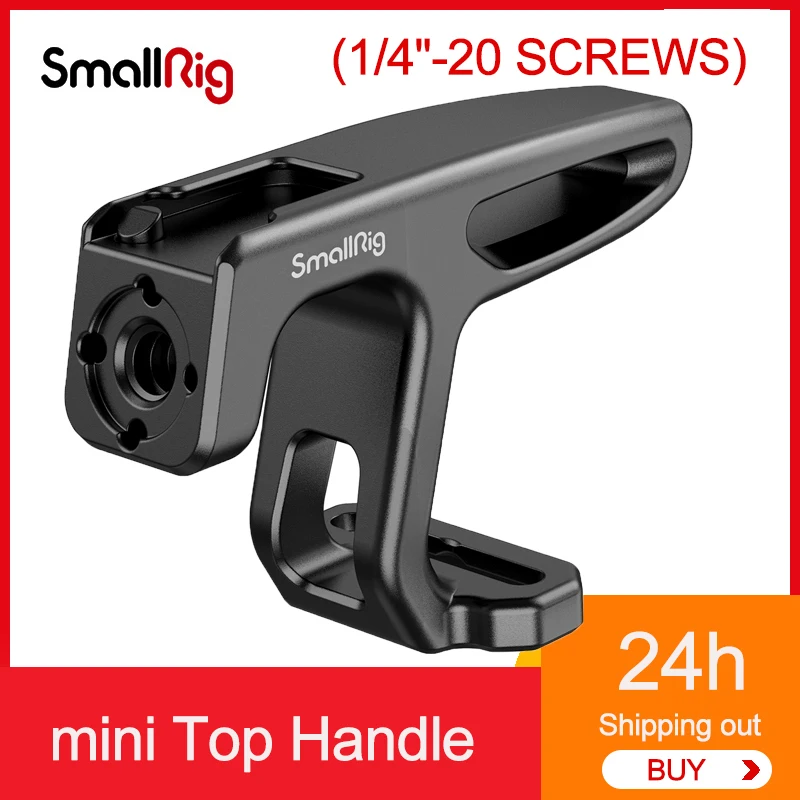 SmallRig Camera Cage Mini Top Handle for Light-weight Cameras With 1/4-20 Screws HTS2756 for Mirrorless Digital Cameras