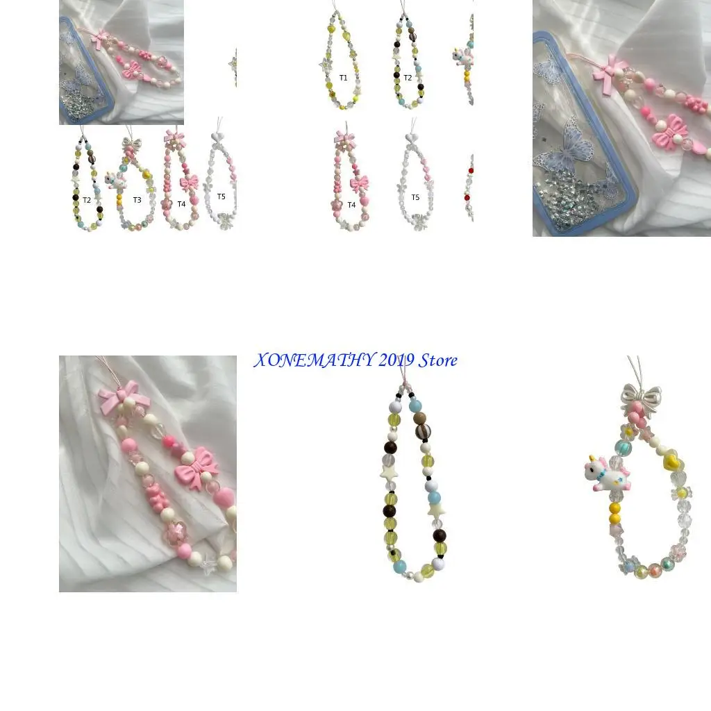 f42f-bowknot-phone-lanyard-Короткая-женщина-милая-персиковая-сердце