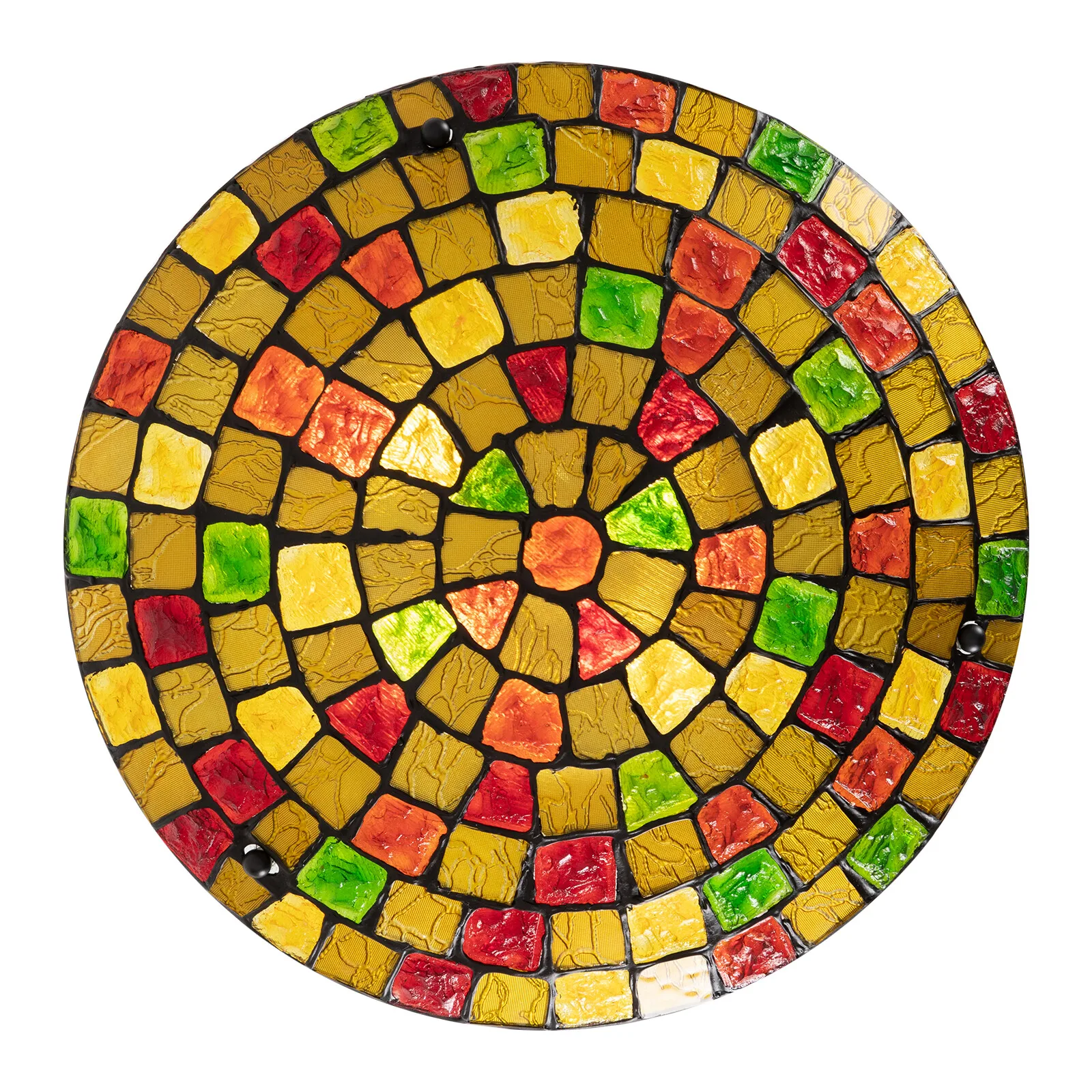 60 واط 20 بوصة غرفة الطعام مصباح السقف E26 قلادة واسعة الملون الطراز العتيق 6000 كيلو