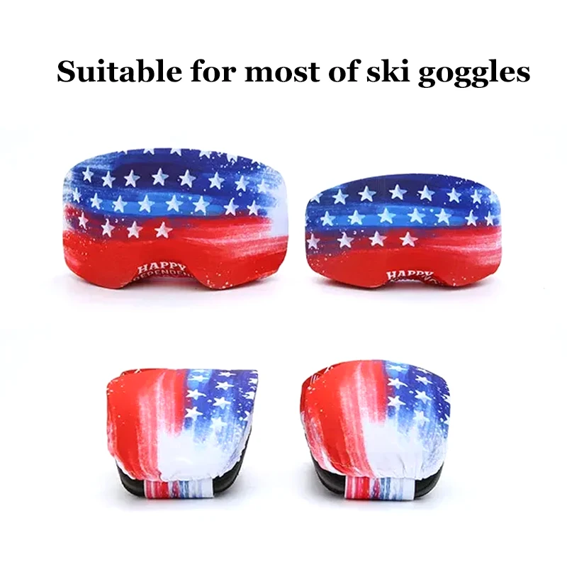 Ski Goggle Cover Dust-proof Scratch-Proof Snowboarding Goggles Protector Cover Skiing Eyewear Covers Snow Sport Glasses Cover