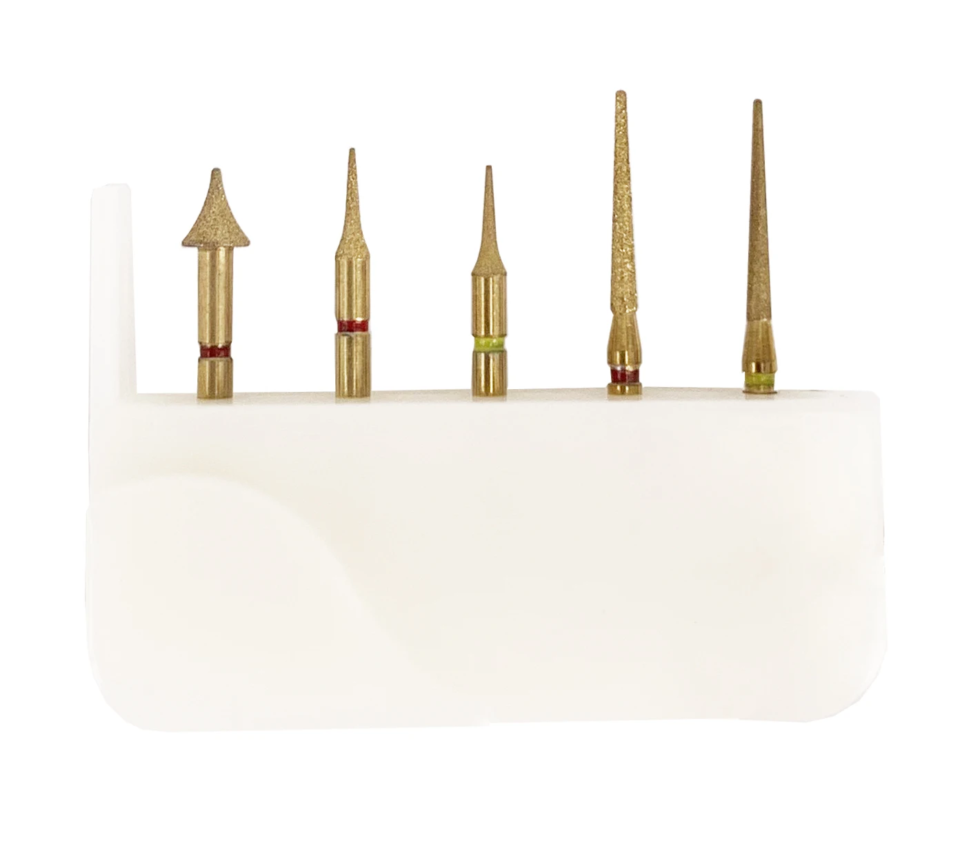 5ชิ้น/แพ็คทันตกรรมสอบ Burs Interproximal เคลือบลด IPR Burs บดขัด Bur FG3205E