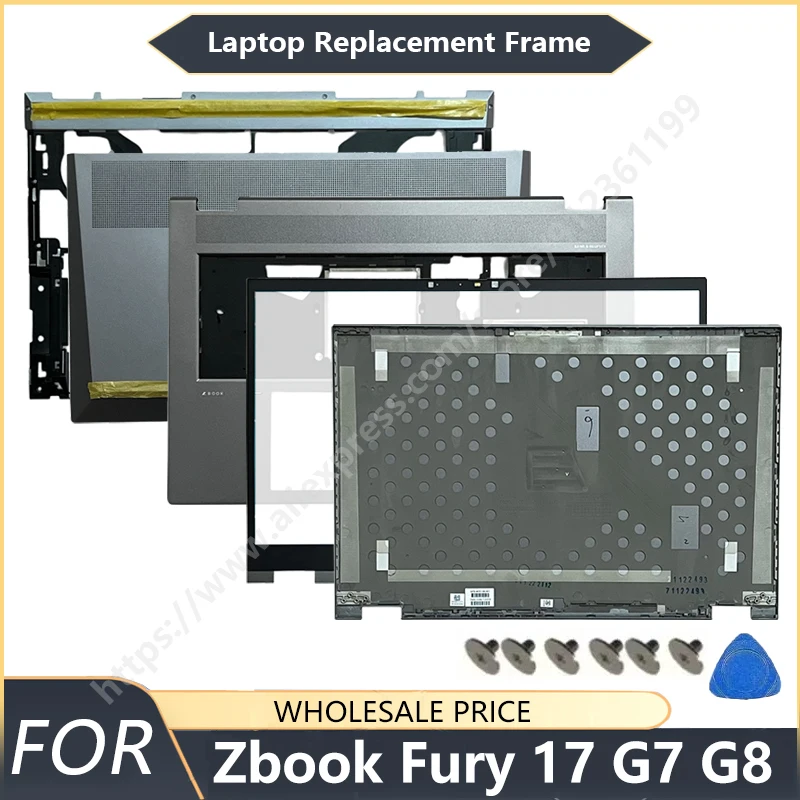 NEW For HP Zbook Fury 17 G7 G8 Laptop LCD Back Cover Front Bezel Palmrest Bottom Case Laptop Frames Shell