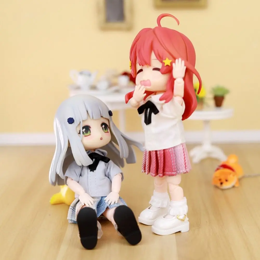 

JK Ob11 Кукольная форма Одежда в японском стиле Рубашка с галстуком Ob11 Униформа Шорты Юбка Полосатое платье Кукла Винтажное платье горничной