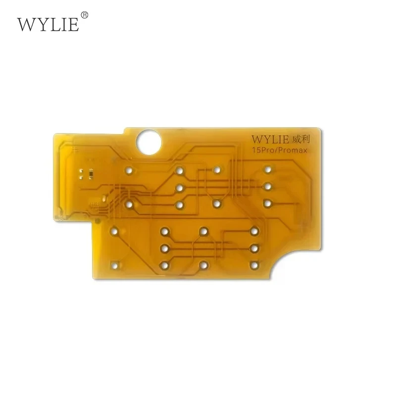 WYLIE Dual Card Flex Ca‮lb‬e for IPhone 15Pro/15promax US Version with Built-in Dual Card Ribbon Cable Layering Card Sticker