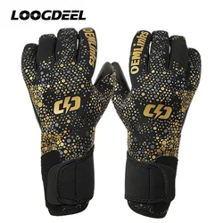 Loogdeel Professional Football Sports Goalkeeper Gloves Adult Children Goalkeeper Gloves Finger Protection Anti-slip Training