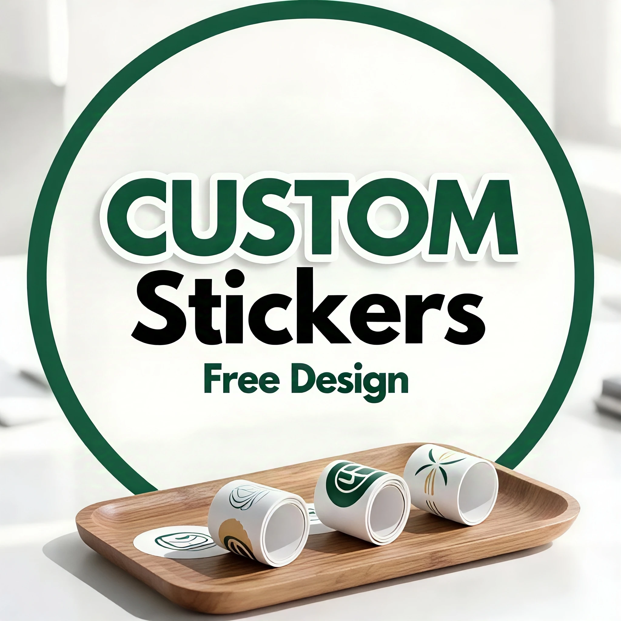 

Пользовательские наклейки — дизайнерские персонализированные клейкие этикетки для подарочной упаковки, упаковки, бутылки с водой, ноутбука и многого другого, водонепроницаемые