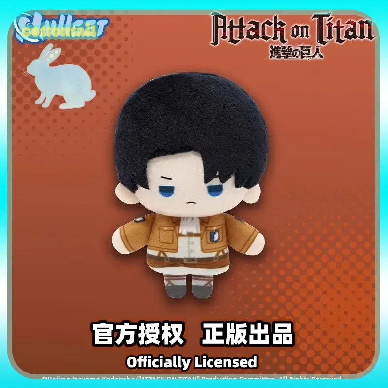 

Оригинальная мини-кукла Nullset Attack On Titan, серия плюшевых кукол Levi Eren, анимация, периферийные устройства, Acg, коллекция игрушек, подарок