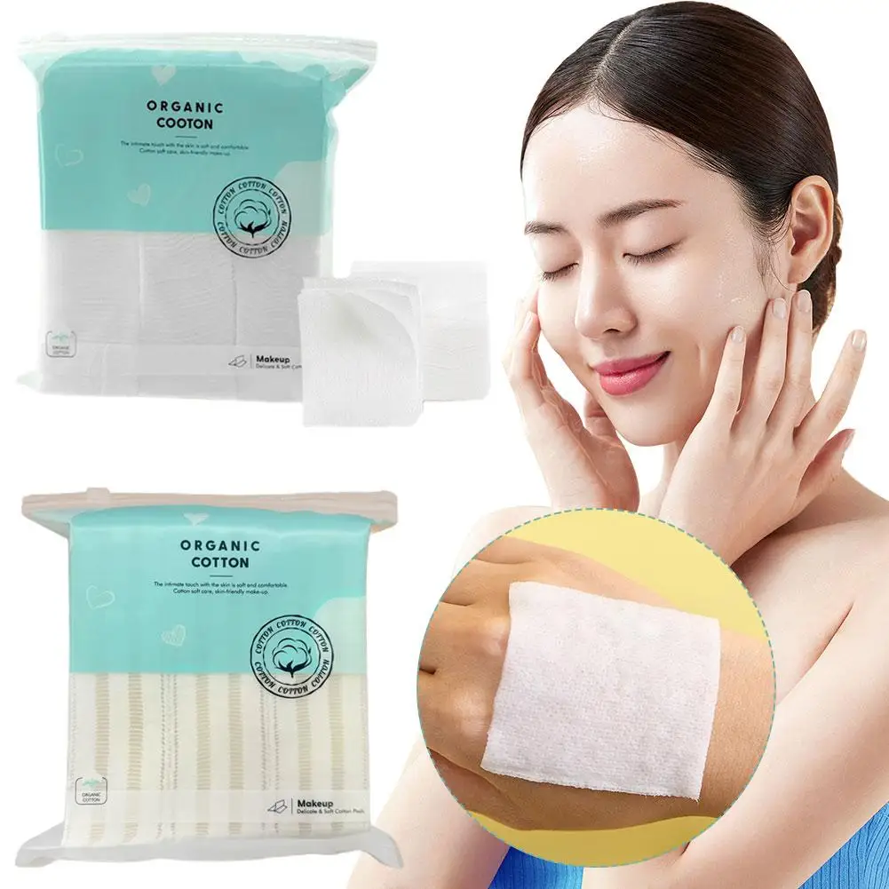 Disposable Double-sided Makeup And Makeup Removal Cotton Pads For Cleaning And Wet Application Of Facial Bags Portable B4H9