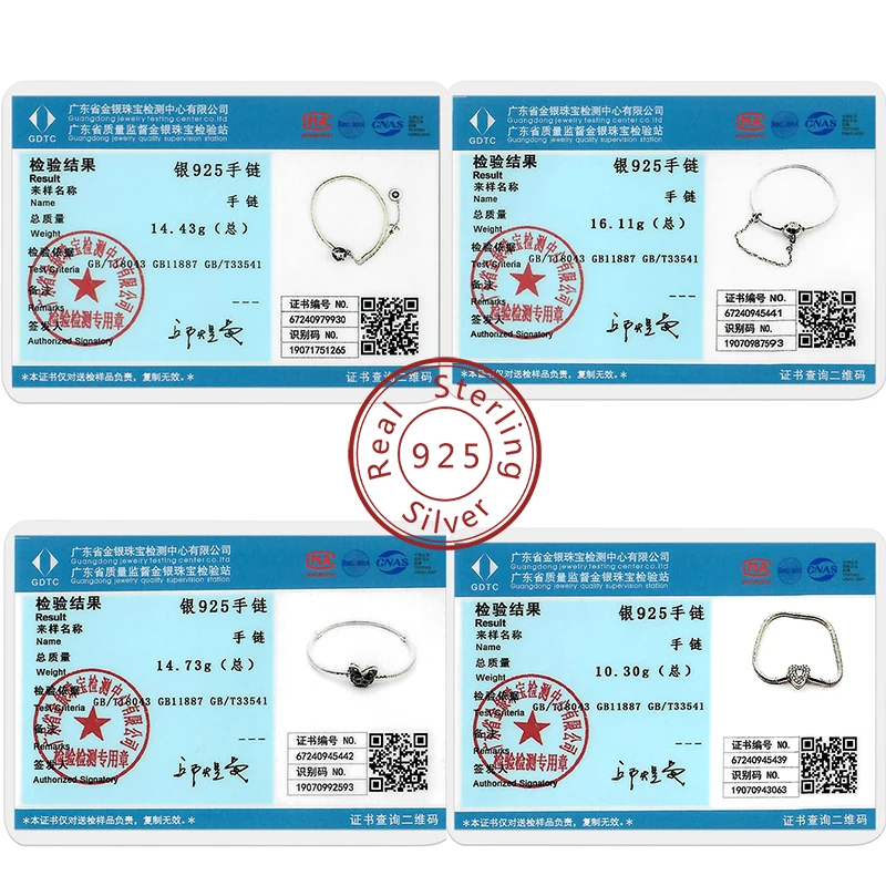 سوار الأصلي 925 فضة سحر سوار الذهب القلب فراشة سلسلة أمان سوار 17-20 سنتيمتر للنساء هدايا مجوهرات