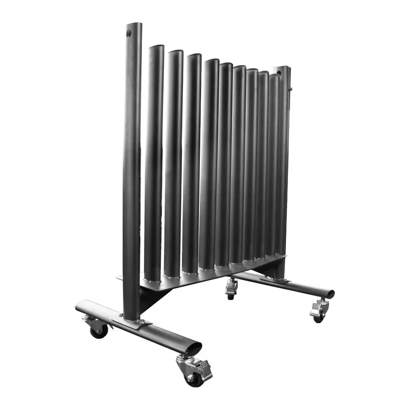 Heavy Duty Vertical Dumbbell Rack with Wheels for Gym Home Fitness Equipment Storage Stand Adjustable Weight Plate Holder