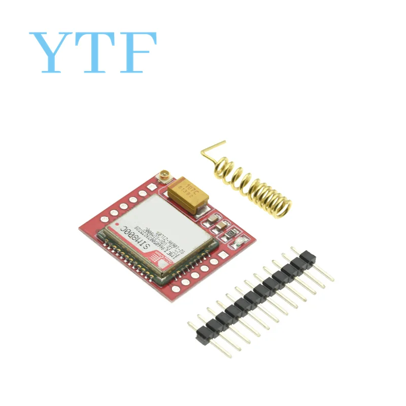 Sim800c gsm gprs módulo 51 único chip microcomputador stm com bluetooth