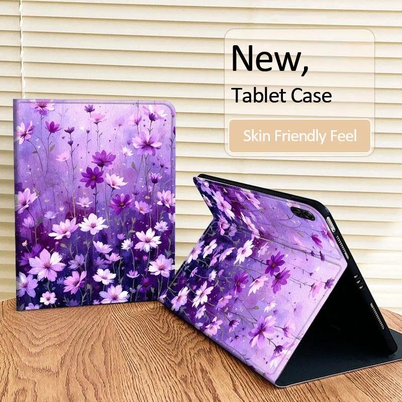 

Creative Flower Pattern Tablet Case For Huawei MatePad Pro Air 12 X Honor Pad 8 V8 9 13 GT GT2 3 12.6 13.3 Inch